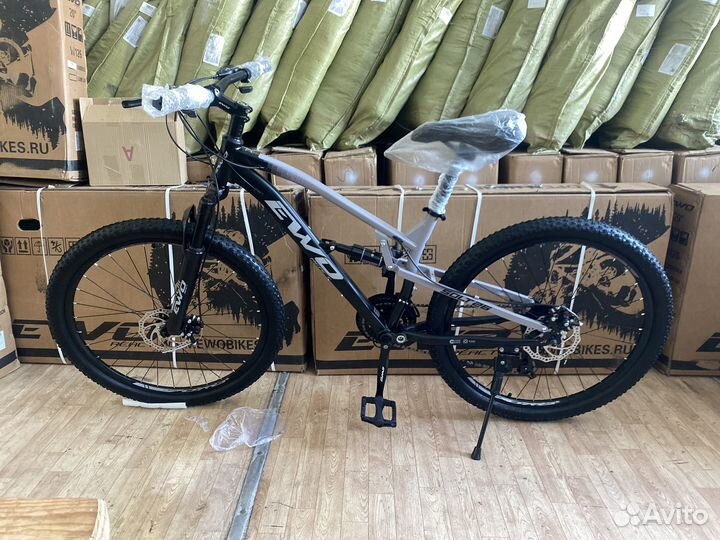 Новый велосипед двухподвес 26д