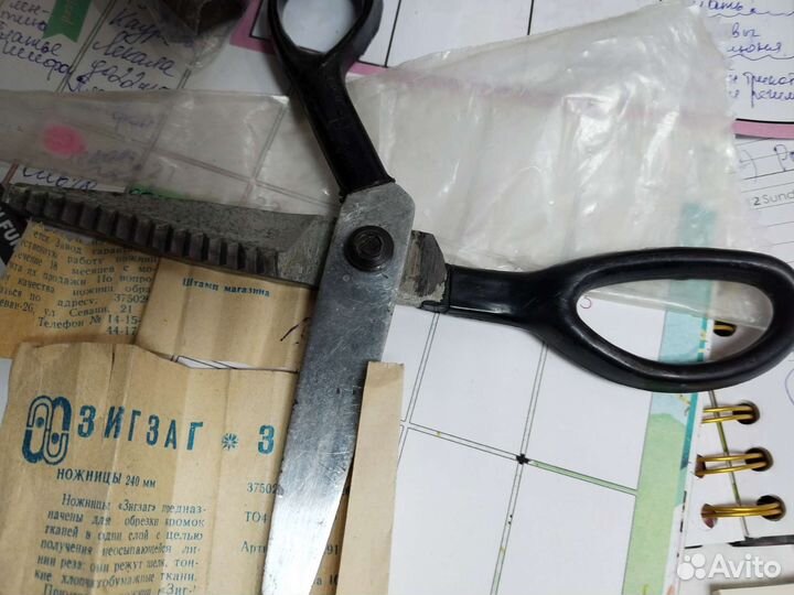Ножницы зигзаг СССР