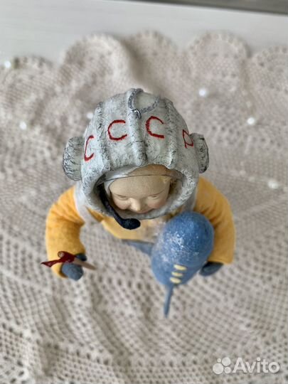 Ватные елочные игрушки