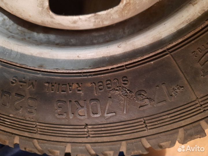 Колесо на запаску для ваз