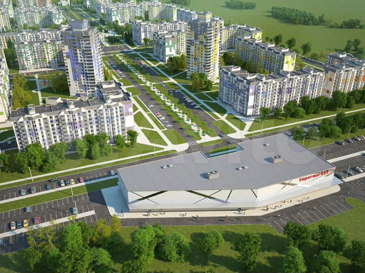 3-к. квартира, 83,8 м², 2/19 эт.