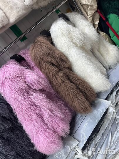 Полушубки из Ламы peng /42-48рр