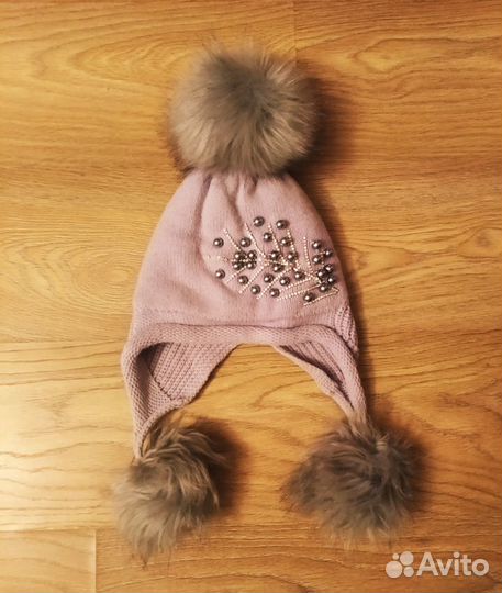Шапка зимняя на девочку