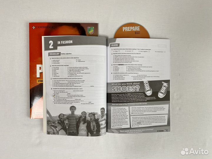 Prepare B1 L4 комплект (SB,WB,CD) новый