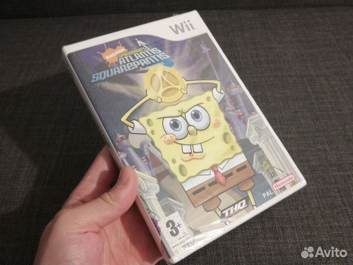 SpongeBob's Atlantis SquarePantis для Wii. Новый