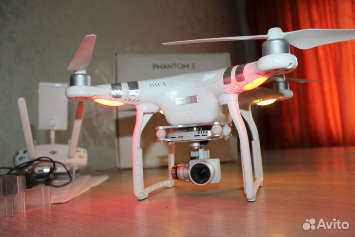Квадрокоптер dji phantom 3 advanced
