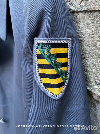 Плащ / шинель Freistaat Sachsen / PZG 37, фрг