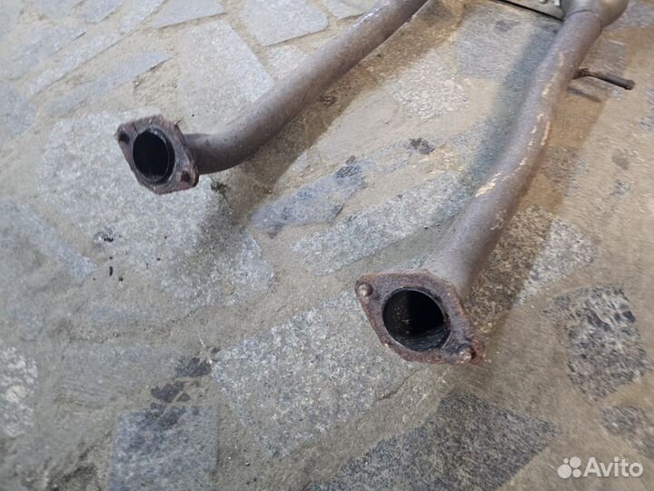 Средняя часть глушителя infiniti fx37