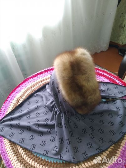 Косынка с мехом