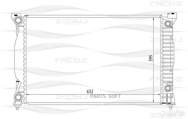 Free-Z KK0105 Радиатор