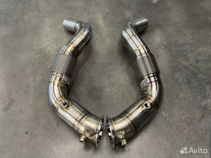 Даунпайпы BMW X5M X6M F85 F86 E70 E71