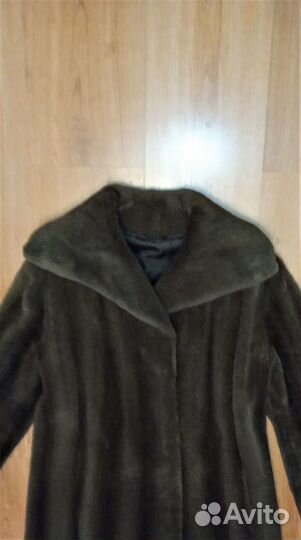 Шуба женская мех стриженный бобер 42-44р