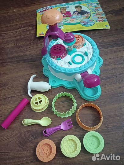 Набор для лепки Play-doh фабрика пирожных