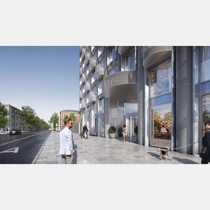 1-к. апартаменты, 84,4 м², 13/13 эт.