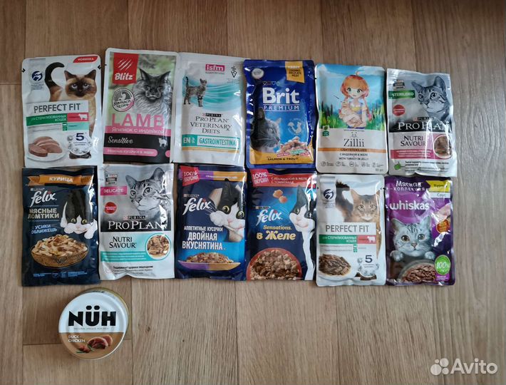 Влажный корм для кошек и собак