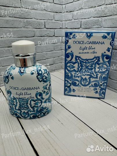 Dolce gabbana light blue summer vibes 125 ml