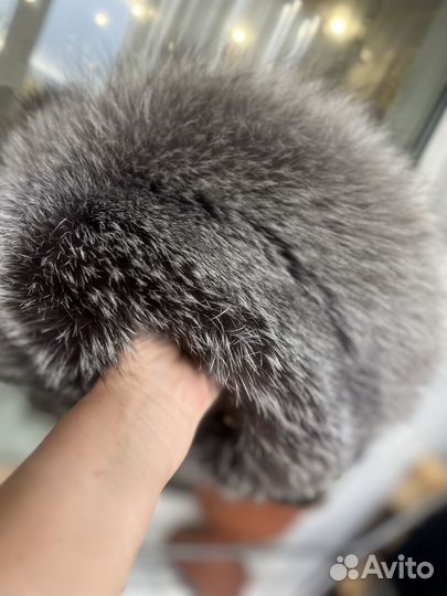 Берет новый женский лиса