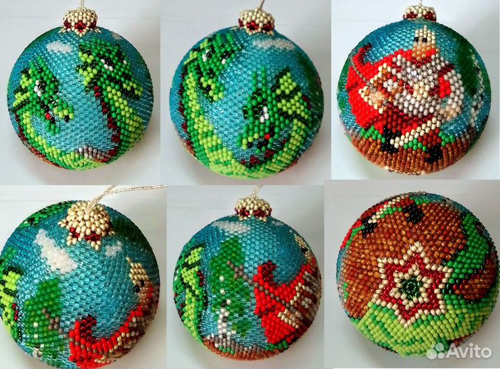 Елочные игрушки шары