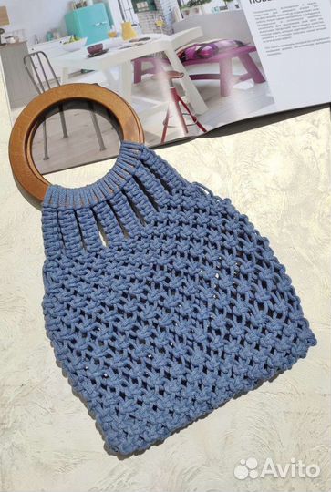Cумка плетеная макраме