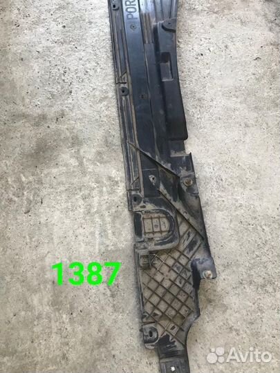 Защита днища левая Порше Кайен 958(1387)