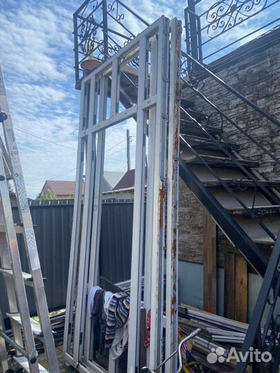 Оконная рама пластиковая