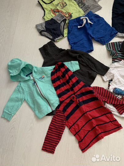 Пакет вещей на мальчика от 68 ростовки до 2х лет