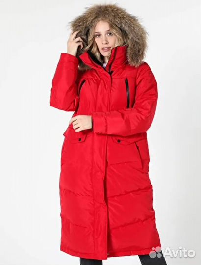Пуховик женский 48 50 бу