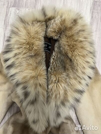 Шуба норковая с рысью Оригинал