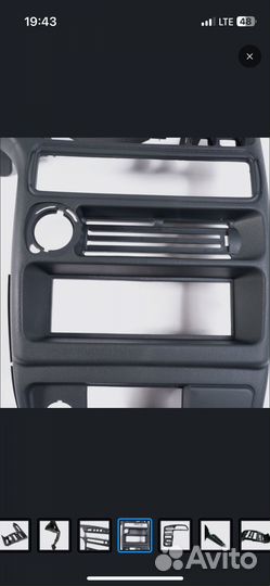 Щиток обивка панели приборов LADA Samara 2114