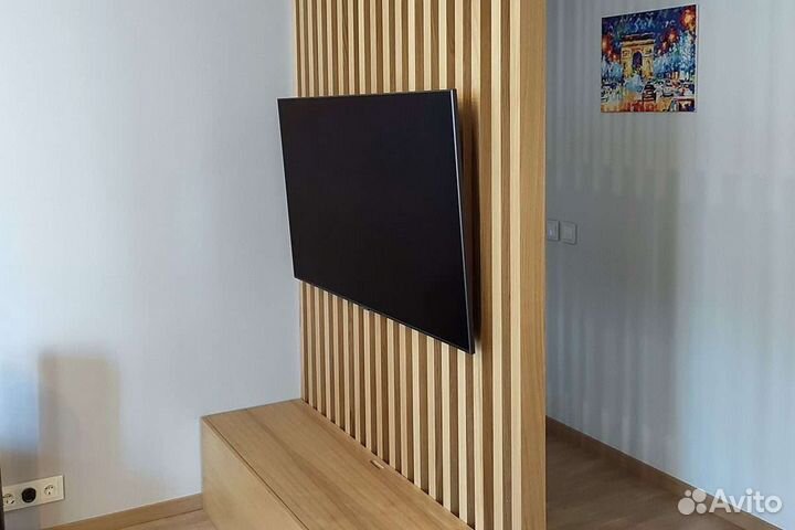 Декоративные рейки для зонирования