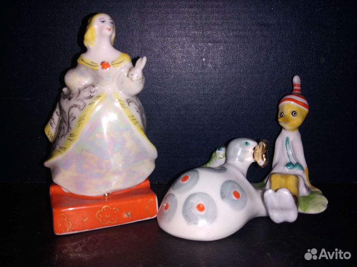 Фарфоровые статуэтки СССР лфз