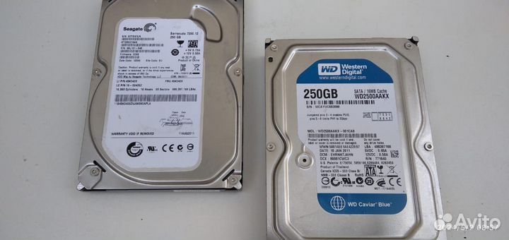 Жесткий диск 250 gb