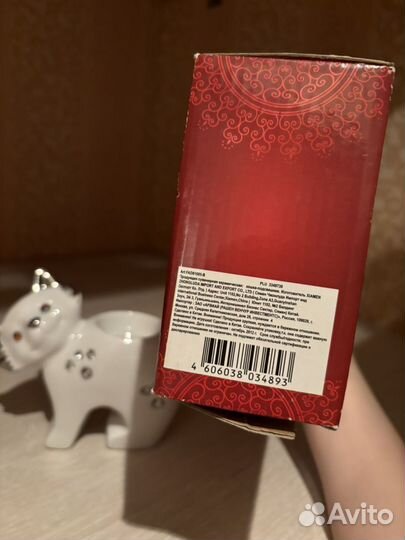 Сувенир кот подсвечник