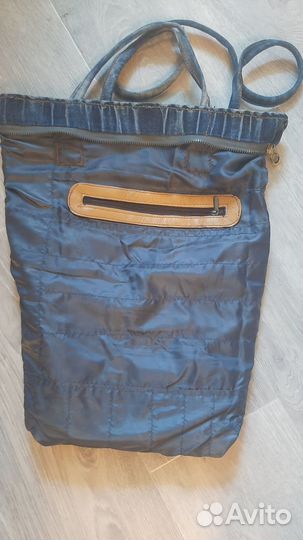 Сумка джинсовая