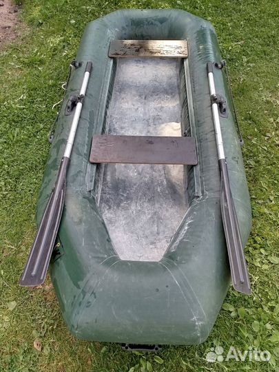 Лодка надувная двухместная бу