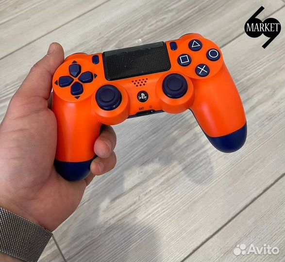 Джойстик Геймпад Dualshock 4 ps4 Оранжевый