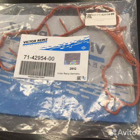 Прокладка впускного коллектора aveo T300