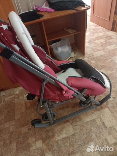 Коляска санки