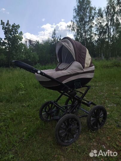 Коляска 2 в 1 эко кожа