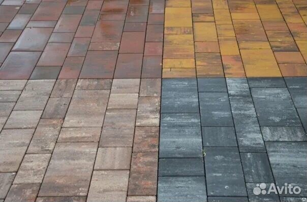 Плитка тротуарная Готика ColorMix(Новый Город) 60м