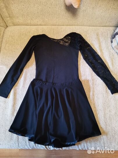 Купальник гимнастический и юбка