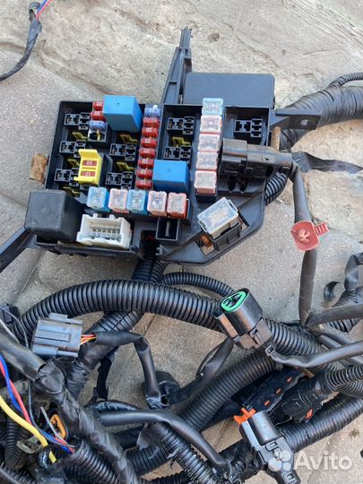 Подкапотная проводка hyundai accent 1.5 АКПП