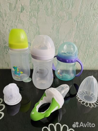 Ниблер, бутылочка для кормления Avent, поильник