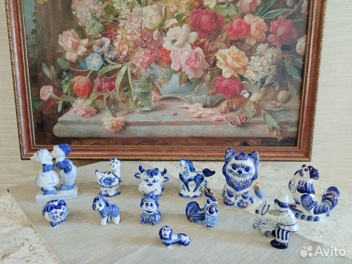 Гжель фигурки