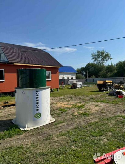 Септик под ключ для частных домов, дачных участков