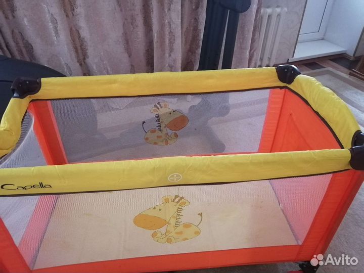 Складируемый манеж, capella