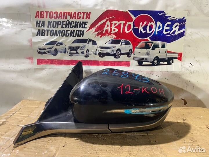 Зеркало боковое переднее левое Hyundai Grandeur IG