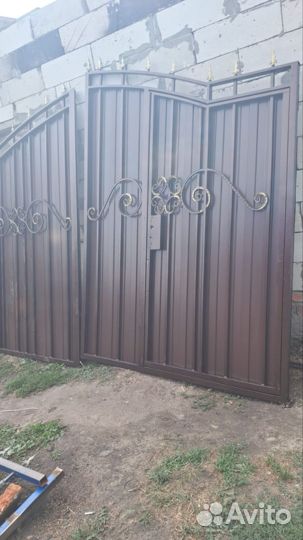 Кованые ворота