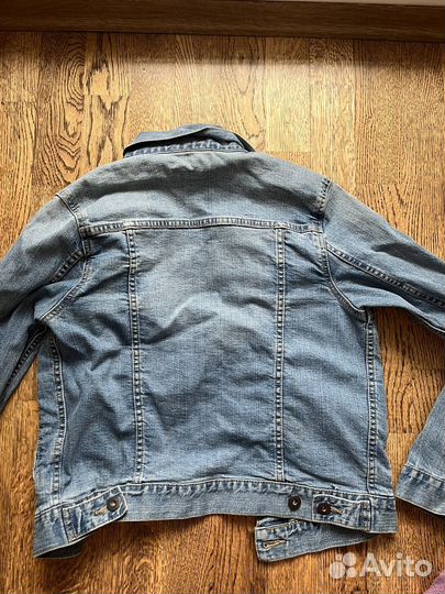 Джинсовая куртка uniqlo женская