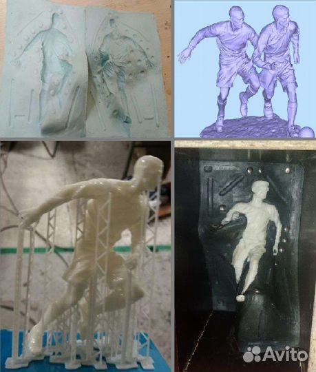 Изготовление силиконовых форм, Литье в Латуни